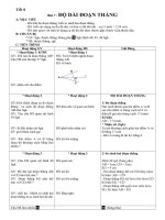 Tài liệu Hình học lớp 6_ Tiết 8 pptx