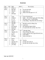 Tài liệu giao an du cac mon tuan 26 lop 5