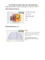 Tài liệu Tự chế giá treo giấy toilet cho nhà mình nào! ppt