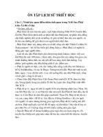 Tài liệu ÔN TẬP LỊCH SỬ TRIẾT HỌC pdf