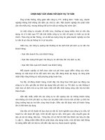 Tài liệu CHỌN MẶT GỬI VÀNG VỚI DỊCH VỤ TƯ VẤN ppt