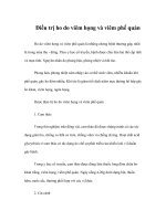 Tài liệu Điều trị ho do viêm họng và viêm phế quản docx