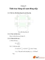 thiết kế máy rửa chai trong hệ thống dây chuyền sản xuất nước tinh khuyết, chương 19