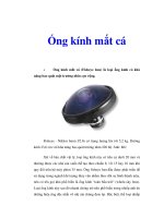 Tài liệu Ống kính mắt cá ppt