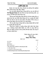 ảnh hưởng của kích thước và cấu tạo phân tử đến  tính hoạt động bề mặt của một số chất 
