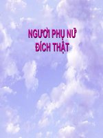 Bài soạn Người đàn bà đích thực