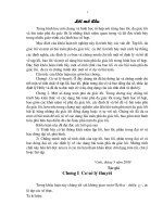 Tập lồi, đa giác lồi và một số dạng toán phủ đa giác lồi 