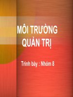 Tài liệu Lý thuyết quản trị_ Chương 7 pdf