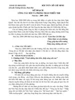 Tài liệu Dự thảo PH Đoàn-Đội