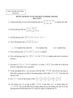 Bài giảng de on tap hang tuan 07