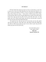 Đào tạo nghề cho lao động nông thôn trên địa bàn huyện nông cống (thanh hoá) giai đoạn 2001   2010 