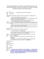 Tài liệu Thủ tục Thẩm định Hồ sơ mời thầu pptx