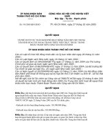 Tài liệu Quyết định số 195/2005/QĐ-UBND pdf