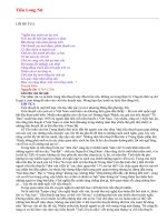 Tài liệu Tiểu Long Nữ doc