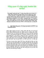 Tài liệu Tổng quan về công nghệ Tuabin khí M701F pptx