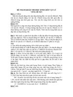 Bài giảng on thi hsg li9