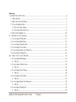 Báo cáo quản lý cửa hàng máy tính