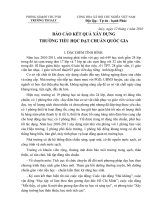 Bài soạn BÁO CÁO KẾT QUẢ XÂY DỰNG TRƯỜNG CHUẨN