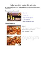 Tài liệu Salad khoai tây nướng đón gió mùa doc