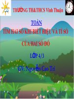 Gián án n ve tong hieu lop 4