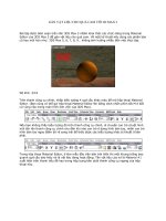 Tài liệu Gán vật liệu cho quả cam với 3D Max P1 ppt