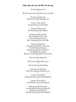 Bài soạn Tình cảm cha mẹ đối với con = Con đối với cha mẹ