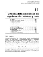 Tài liệu Adaptive lọc và phát hiện thay đổi P11 docx
