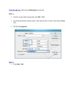 Tài liệu Tạo chữ trong suốt doc