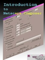 Tài liệu Introduction to Netscape Composer pdf