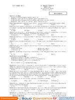 Tài liệu ĐỀ LUYỆN THI ĐẠI HỌC ĐỀ THI TRẮC NGHIỆM MÔN Vật Lý đề 4 pptx