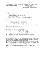 Bài soạn Đề ôn HSG 3