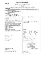 Tài liệu GA các môn lớp 3 -tuân 15