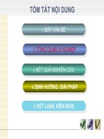 Slide đánh giá chất lượng dịch vụ chăm sóc khách hàng tại xí nghiệp trung đô hoàng mai công ty cổ phần trung đô 