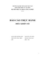 Báo Cáo Thực Hành Điều Khiển Số