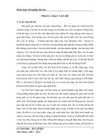 Ảnh hưởng của văn hóa giao tiếp nội bộ đến việc tạo môi trường làm việc lý tưởng    trường hợp khu nghỉ mát ana mandara huế   resort & spa 