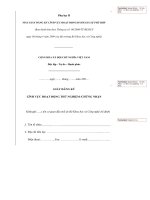 Tài liệu Mẫu đăng ký lĩnh vự hoạt động thử nghiệm và chứng nhận doc