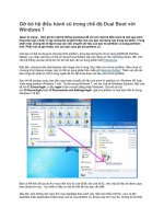 Tài liệu Gỡ bỏ hệ điều hành cũ trong chế độ Dual Boot với Windows 7 pdf