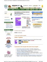 Foundations of international economics 