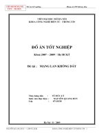 Đề tài MẠNG LAN KHÔNG dây 