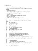 Ôn tập phần B ic3