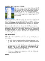 Tài liệu Chạy ứng dụng Linux trên Windows docx