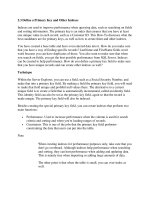 Tài liệu Define a Primary Key and Other Indexes docx