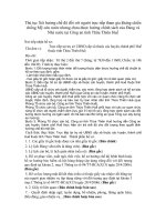 Tài liệu Thủ tục Xét hưởng chế độ docx