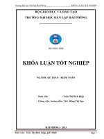 Hoàn thiện công tác kế toán thuế giá trị gia tăng tại công ty TNHH may yes vina 
