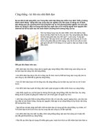 Tài liệu Căng thẳng - kẻ thù của nhà lãnh đạo ppt