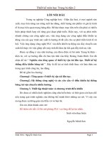 Nghiên cứu tổng quan về thiết bị vận tải liên tục. Thiết kế hệ thống điều khiển băng tải . Mô phỏng trên PLC