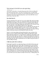 Tài liệu Năm hướng đi cần thiết của một ngân hàng pptx