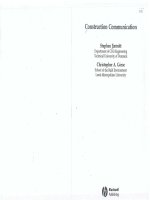 Construction communication 