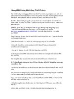 Làm gì khi không khởi dộng WinXP được 