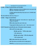 Tài liệu Mạch đồng hồ số cài giờ bàng bàn phím IC 4060 pptx